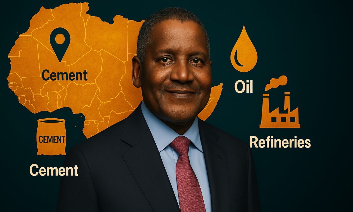 Aliko Dangote + Africa