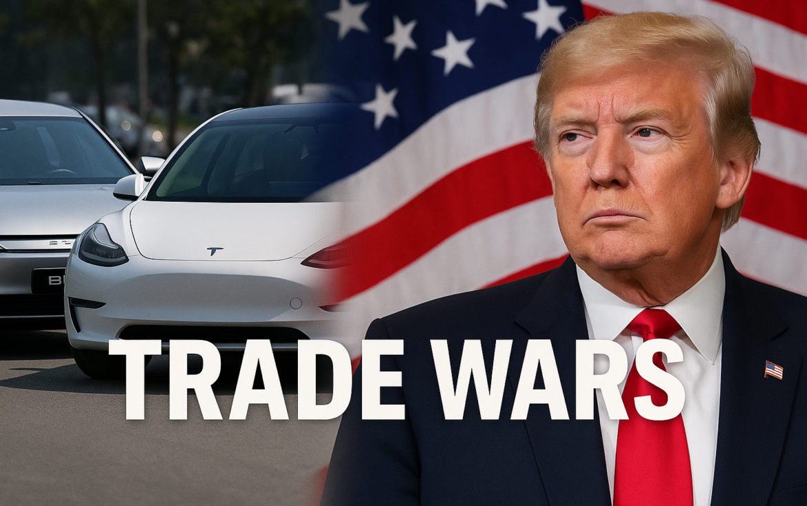 Byd Tesla trade wars
