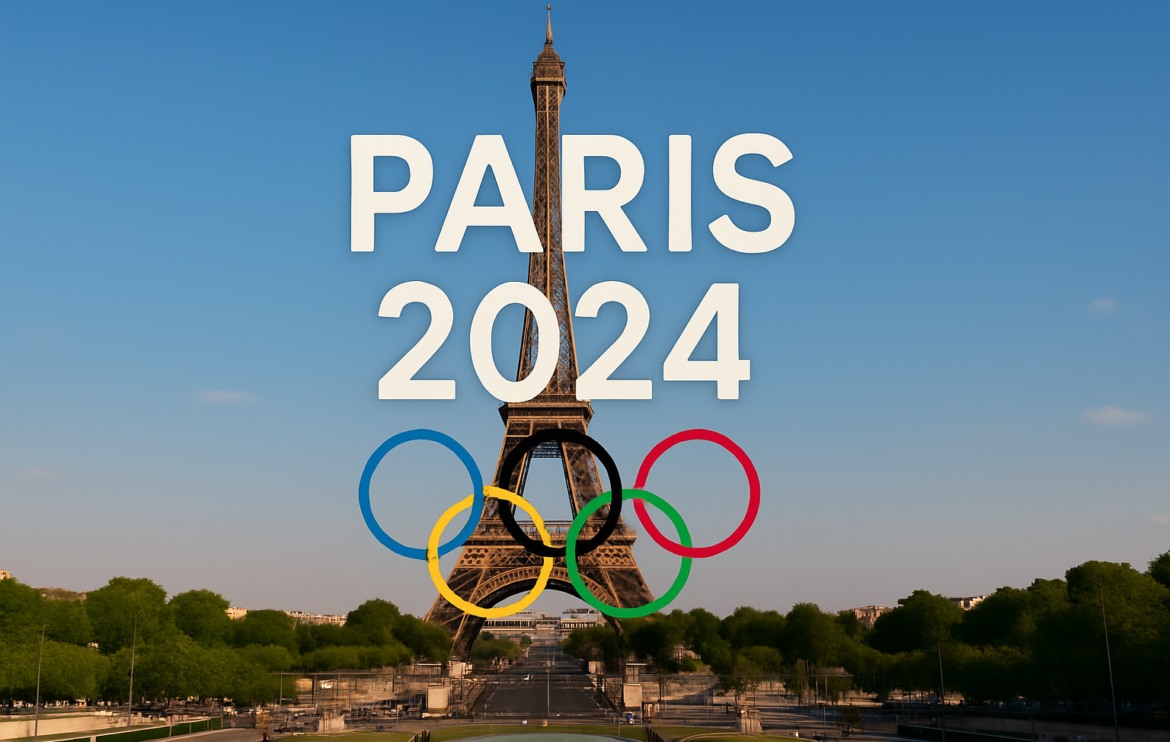 Eiffel Tower and Paris 2024 Olympics