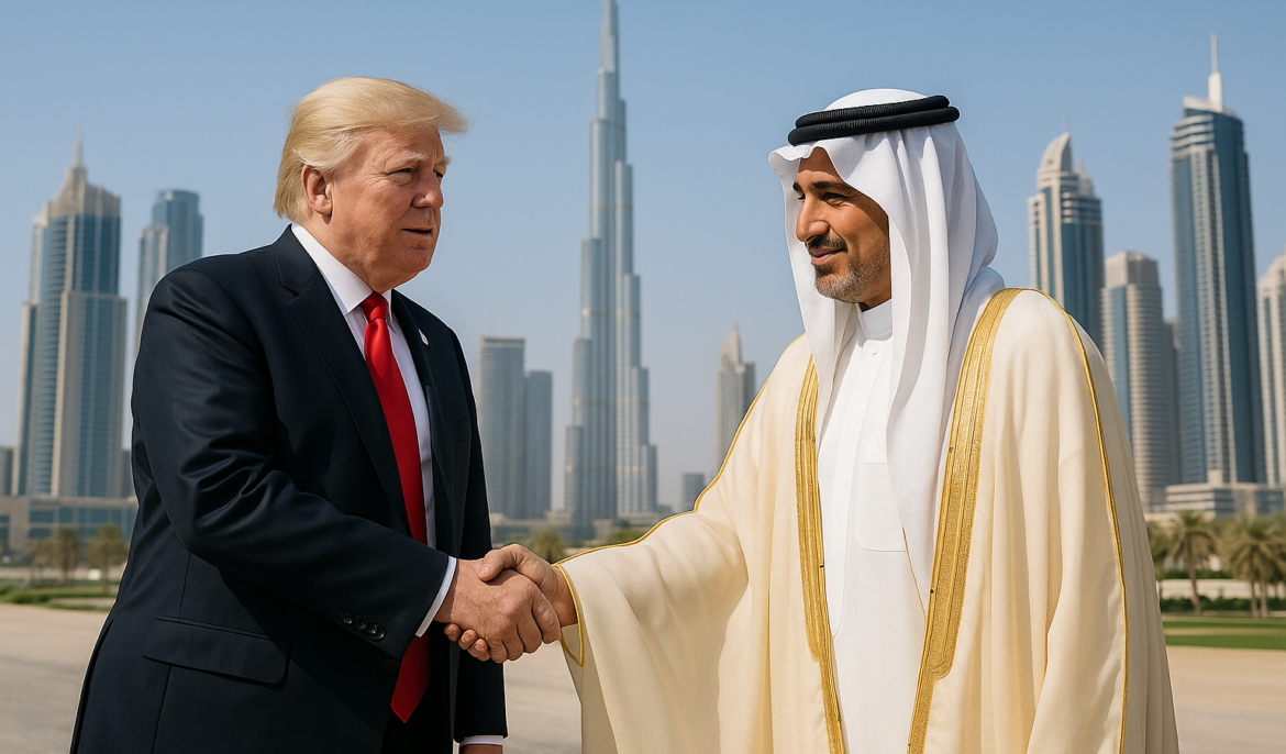 Trump with Gulf Nations